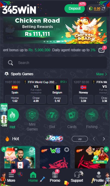 345Win Game