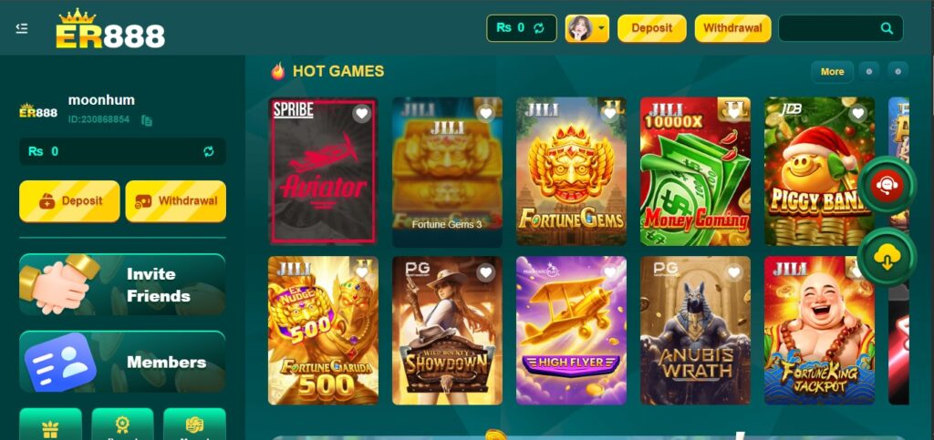 ER888 Game