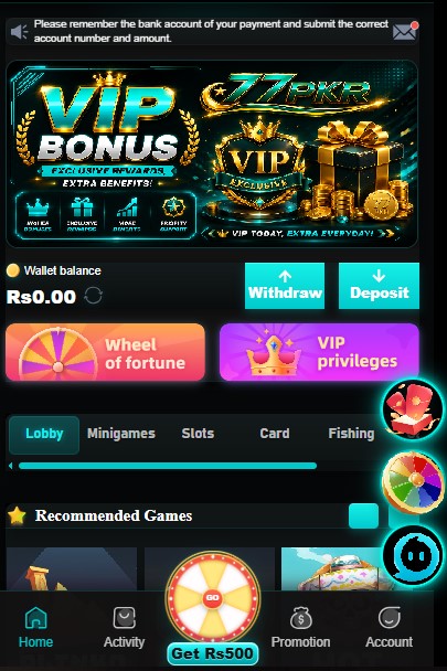 77pkr game