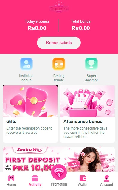 ZentroWin Game